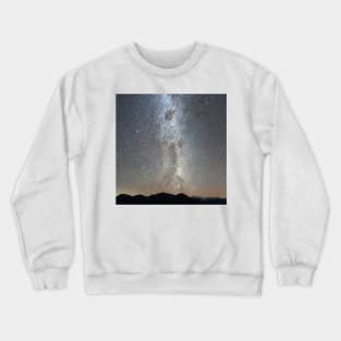 Galaxy Milky Way Night Sky Photography Crewneck Sweatshirt